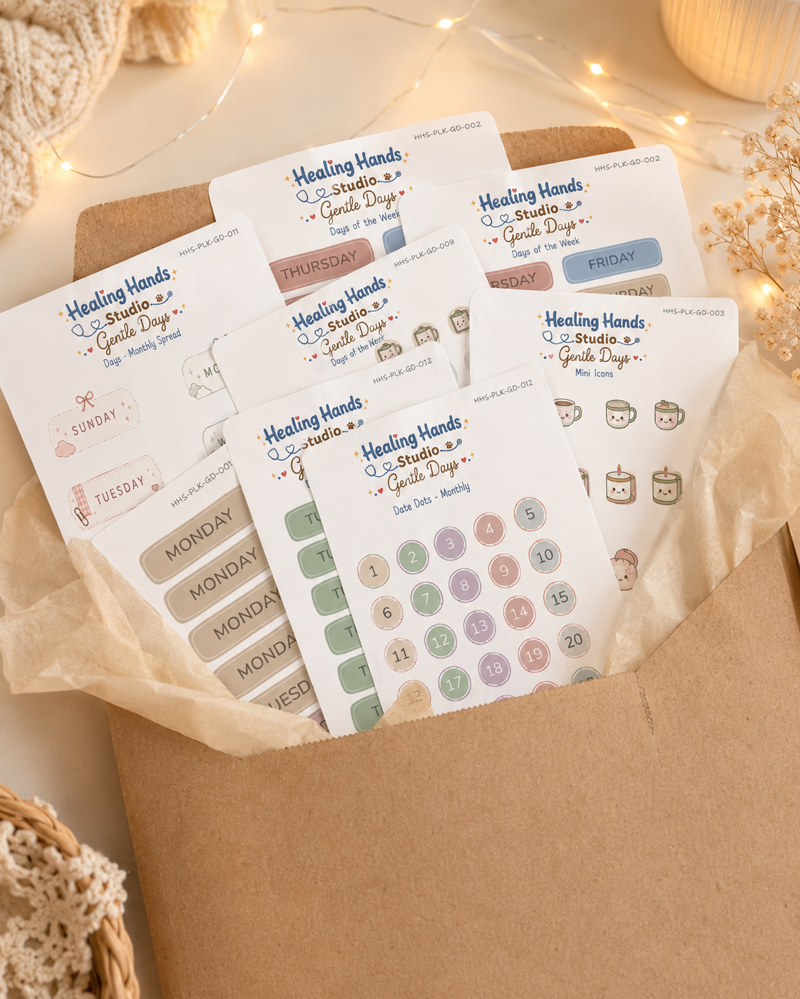Gentle Days -  Planner Pack