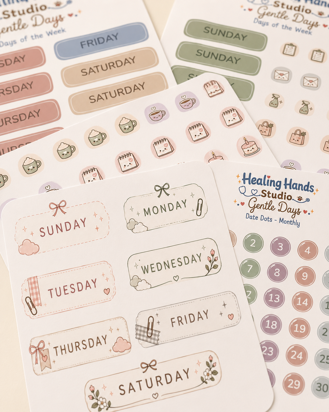 Gentle Days -  Planner Pack