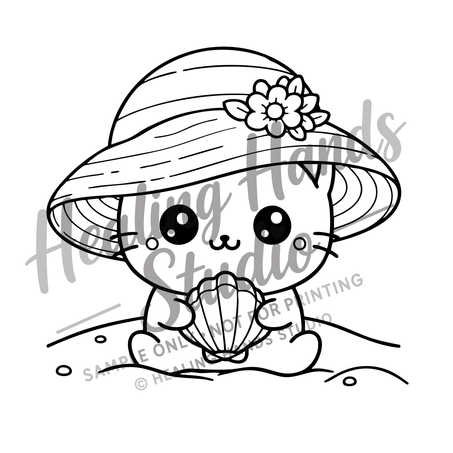 Summer Soiree - Cozy Coloring Book