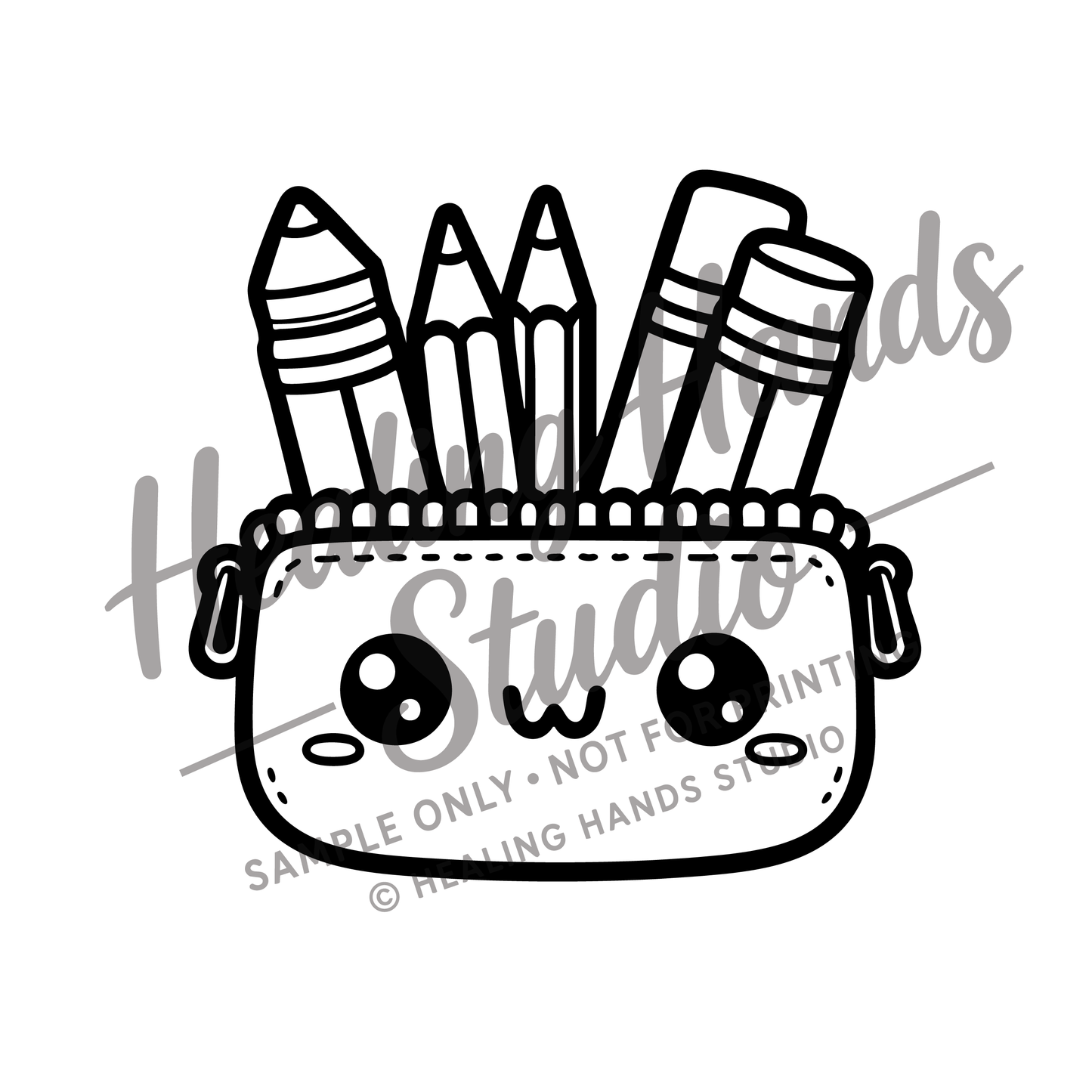 Back to School Basics - Cozy Coloring Book