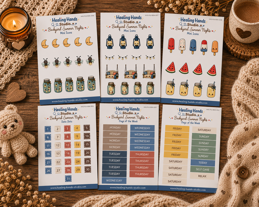 Backyard Summer Nights - Planner Pack