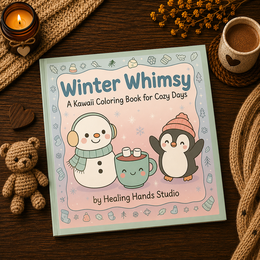 Winter Whimsy - Cozy Coloring Book